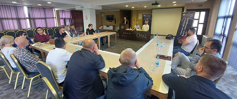 Figure 2. Professor, PhD Nermin Toromanović, gave an overview of the importance of assistive technologies for the independent life of people with disabilities.
